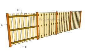 Wood Fence Plans Myoutdoorplans