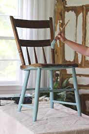 Painted Chair For Outdoors Love Grows