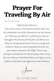 7 short prayers for travelling the