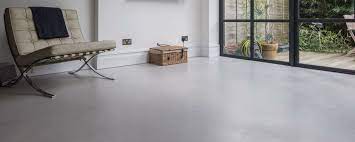 residential polished concrete flooring