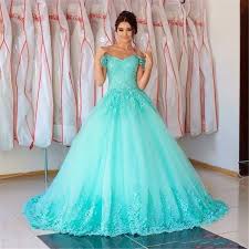 gorgeous turquoise quinceanera dresses