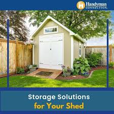 4 Storage Solutions For Your Shed