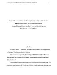 Literature Review Research Paper Resources Apa Style Research