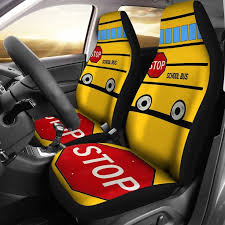 School Bus Driver Car Seat Covers Car