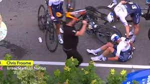Julian alaphilippe wins the first stage of the 2021 tour de france as a spectator causes the first of two major crashes and jasha sutterlin abandons race. N5bfs4odecdsfm