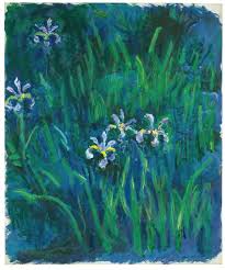 Iris By Claude Monet Artvee