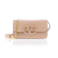 Valentino Garavani Vsling Belt Bag Beige Shoebaloo Nl