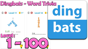 There are _________ species of bats. Dingbats Word Trivia Level 1 90 Dingbats Quiz Gameplay Ios Andriod Dingbats Quiz Youtube
