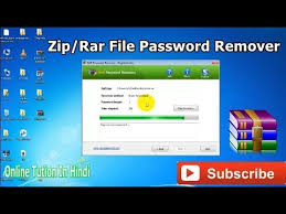 winrar pword remover tool how to