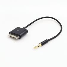 20cm for ipod dock connector to 3 5mm