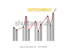 Bitcoin Crypto Currency Progress Bar Chart Stock