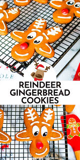 These are really fun to make with the kiddos! Reindeer Gingerbread Cookies Upside Down Gingerbread Man Reindeer Cookies Big Bear S Wife