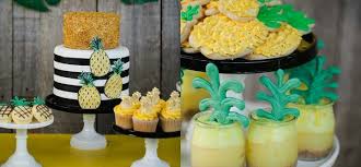 pineapple baby shower decorations