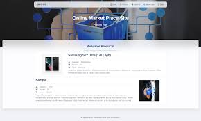 market place site in php oop