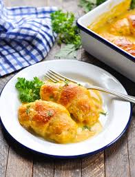Assemble as directed (including topping with the cheese), wrap tightly (add a layer of parchment on top under. 5 Ingredient Crescent Roll Chicken Casserole The Seasoned Mom