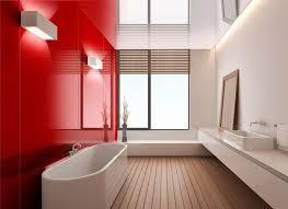 Farbige wände geben badezimmern je nach ton eine ganz andere atmosphäre. Bad Ohne Fliesen Ideen Fur Fliesenfreie Wandgestaltung