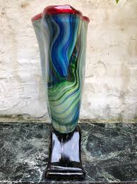 Large 20th Century Murano Glass Vase