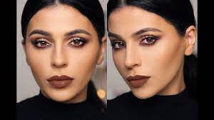 nighttime neutral makeup tutorial