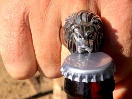 Lions Head Bottle Cap Opener Stainless