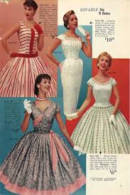 1940s 1950s comparison fashion and