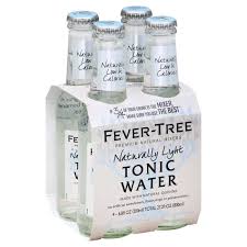Fever Tree Naturally Light Indian Tonic Water 6 8 Oz Bottles Shop Cocktail Mixers At H E B