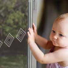 Sliding Door Transfer Stickers Baby Proof