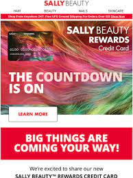 Waive annual fee of first 3 years! Sally Beauty The Wait Is Almost Over Milled