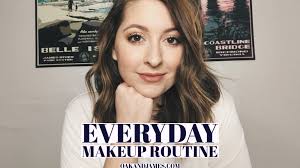 everyday makeup routine oak and james