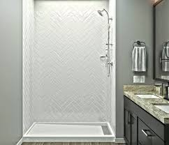 Ts Rs Herringbone Shower Wall Panel
