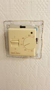 floor heat thermostat hardware home