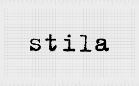 stila logo history sleek and