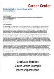 Cover Letter Student Affairs