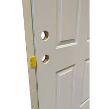 Primed White Steel Prehung Front Door
