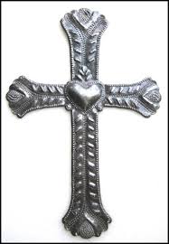 Decorative Metal Wall Cross Religious
