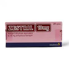 zestril 10 mg for high blood pressure