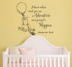 Classic Winnie The Pooh Wall Decals