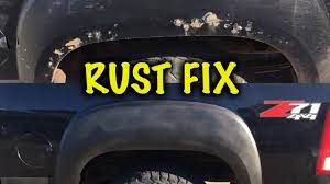 fix wheel well rust