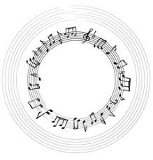 Communicating music here's 24 examples of unusual or graphic musical notation, from the cuneiform markings of the. Music Notes Border Melody Musical Vector Images Over 510