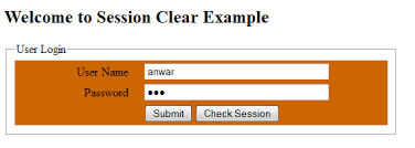 how to clear session state in asp net c