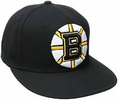 Boston Bruins Ball Cap Hat Oversized Logo Reebok Nhl Flexfit S M Small Medium 888599757952 Ebay
