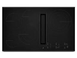 Electric Radiant Downdraft Cooktop