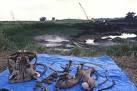 File:Burning Tree Mastodon excavation site, Burning Tree Golf ...