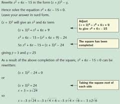 Solving Quadratic And Algebra Equations