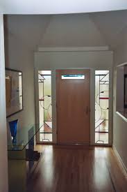 modern stained glass door off 62