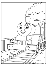 Sir hatt next to thomas the train coloring page . Printable Thomas The Train Coloring Pages Updated 2021