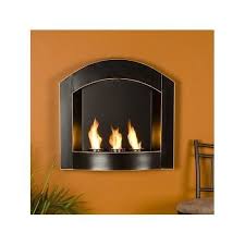 wall mounted gel fuel fireplace home