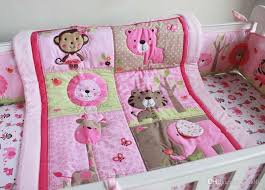 2016 pure cotton baby girl crib bedding