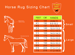 Rug Size Guide Horse Blanket Sizing Horseware Rug Size Chart