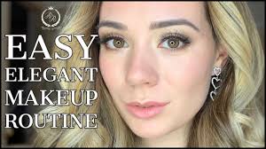 easy everyday elegant makeup routine