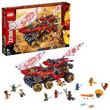 Buy LEGO NINJAGO Land Bounty 70677 Toy Truck Building Set with Ninja  Minifigures, Popular Action Toy with Two Toy Vehicles and Toy Ninja Weapons  for Creative Play (1,178 Pieces) Online at Low